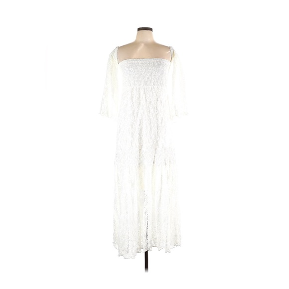 Temptations Dresses & Skirts - White Temptation Positano maxi dress size L